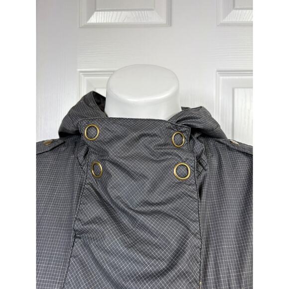 Free People Gray Hooded Jacket Rain - Picture 5 of 12